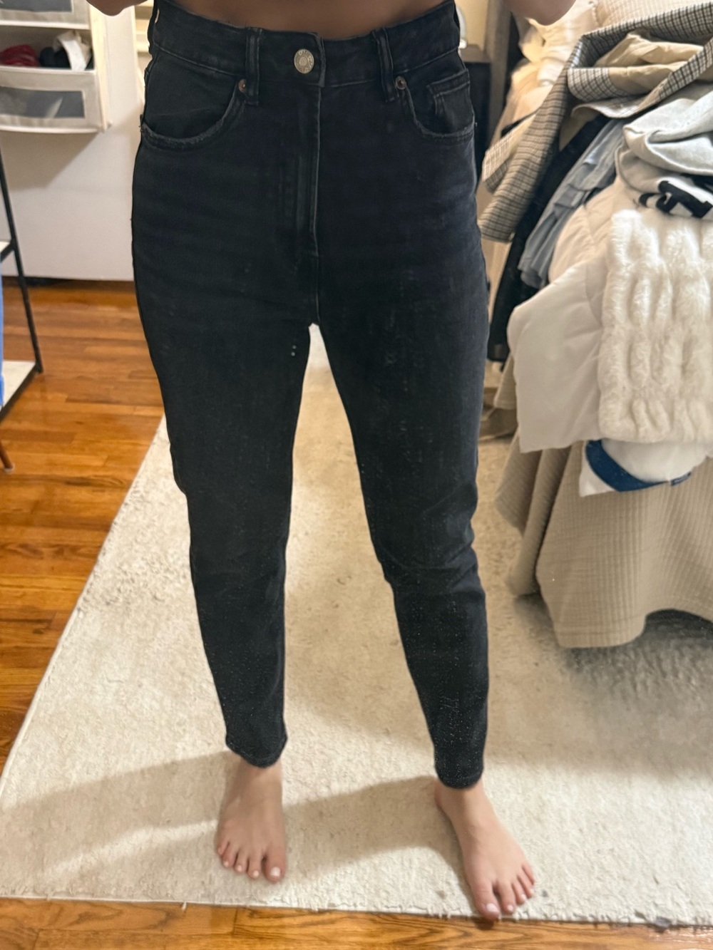Zara Black Skinny Jeans